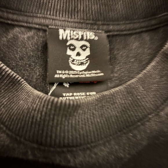Misfits Fiend Club Black Graphic Tee - Picture 2 of 4